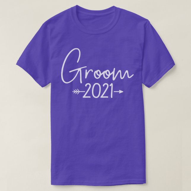 Camiseta Despedida de solteiro do noivo 2021 (Frente do Design)