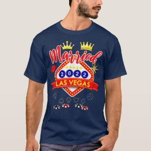 Camiseta Despedida de Solteiro em Vegas Casado em Vegas Noi