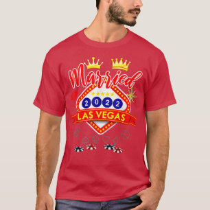 Camiseta Despedida de Solteiro em Vegas Casado em Vegas Noi