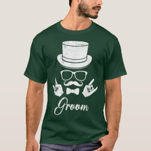 Camiseta Despedida de solteiro homens noivo casamento