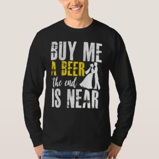 Camiseta Despedida de Solteiro Me Compre Uma Cerveja O Fim