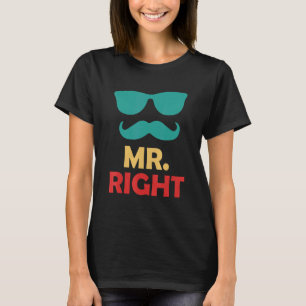 Camiseta Despedida de Solteiro Noivo Dizendo Sr Certo Véspe