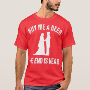 Camiseta Despedida de Solteiro Noivo Me Compre Uma Cerveja 