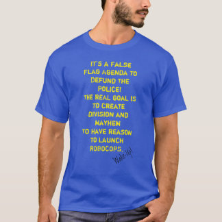 Camiseta Despejar O T-Shirt Da Polícia (4)