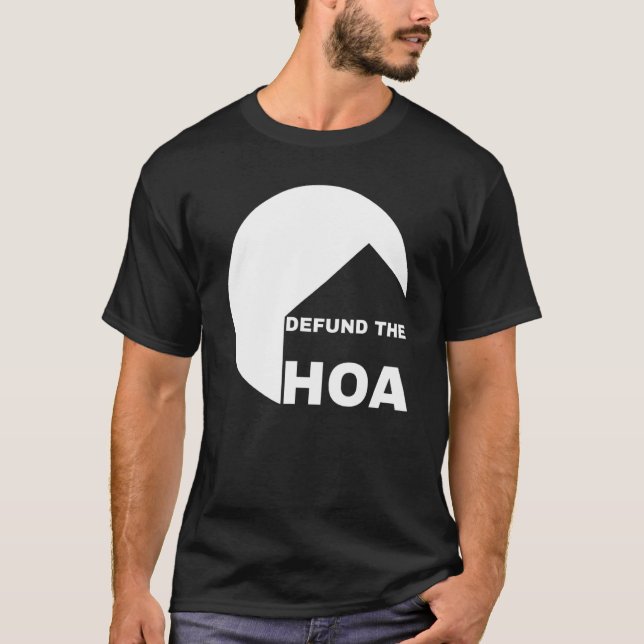 Camiseta Despejar os Observadores do bairro dos proprietári (Frente)
