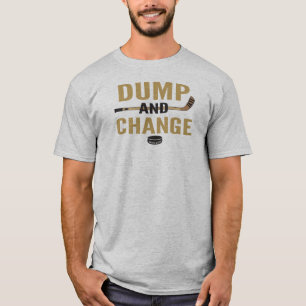 Camiseta Despejo de ouro e Mudança de Hóquei