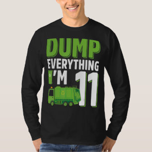 Camiseta Despejo tudo que tenho 11 anos de 11 de caminhão d