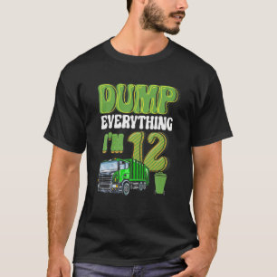 Camiseta Despejo tudo que tenho 12 anos de 12 de caminhão d