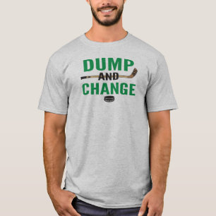 Camiseta Despejo Verde e Mudança de Hóquei