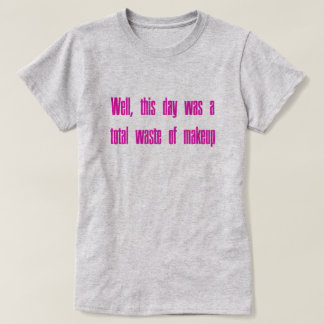Camiseta Desperdício da composição