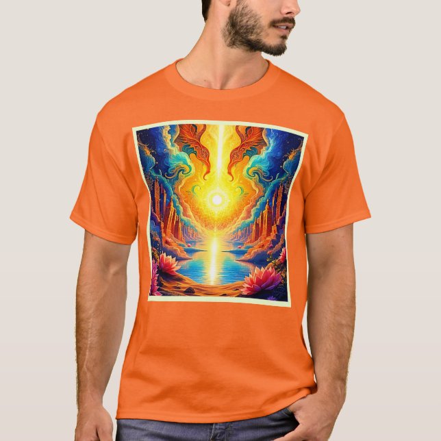 Camiseta Despertar Divino Light City (Frente)