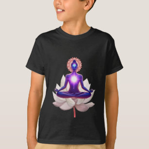 Camiseta Despertar do Chakra – Alma Radiante no Lótus
