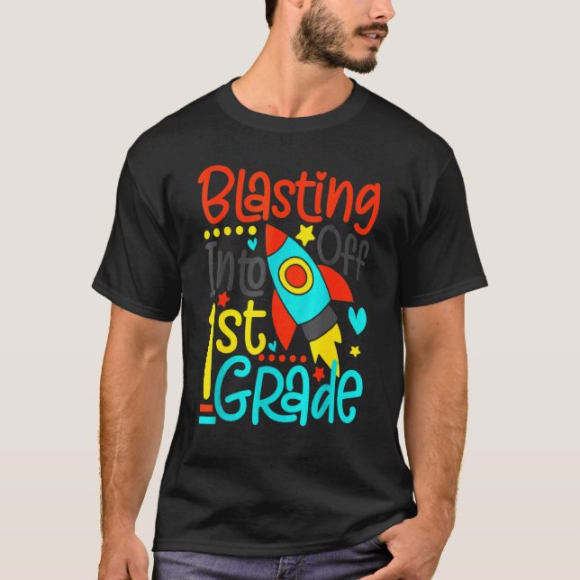 Camiseta Despertar Para A Classe 1rua De Volta Para A Escol (Frente)
