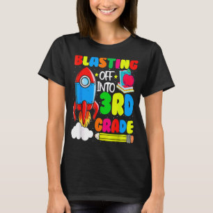 Camiseta Despertar Para O 3º Ano De Volta À Escola Para O 3