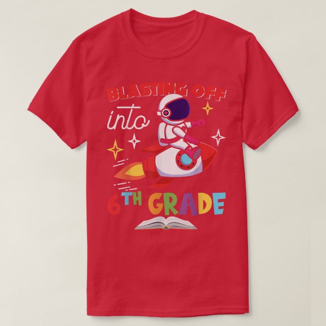 Camiseta Despertar Para O 6 De Ano De Volta Para O Roc Esco (Frente do Design)