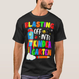 Camiseta Despertar Para O Jardim De Infância Engraçado De V