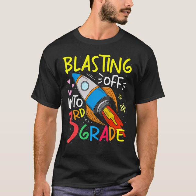Camiseta Despertar Para O Professor De 3º Grau (Frente)