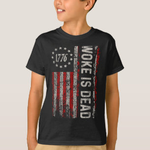 Camiseta Despertou É Morto Slogan Sarcástico Engraçado