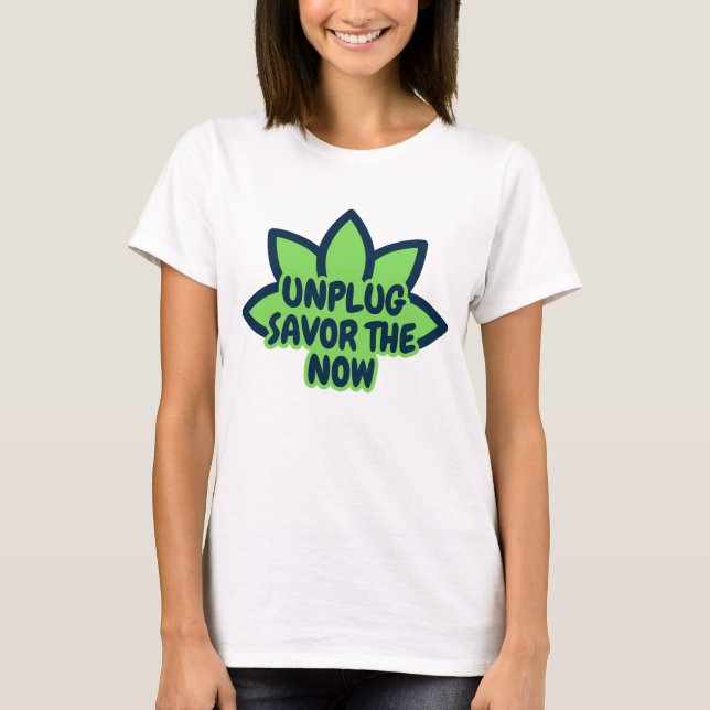 Camiseta Desplugue a proteção agora (Frente)
