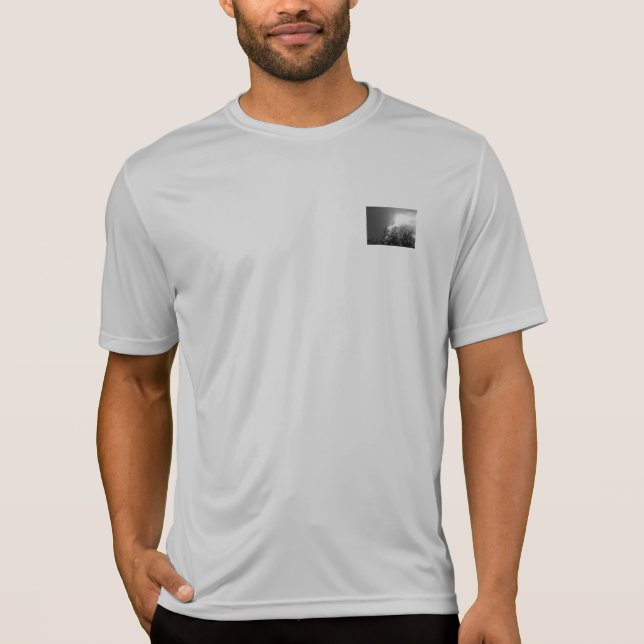 camiseta desportistas masculinos estilo ecológico  (Frente)