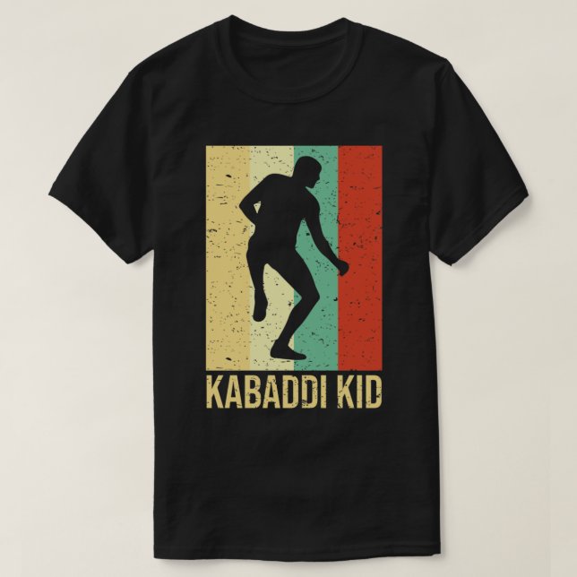 Camiseta Desportivos indianos KabadiName (Frente do Design)