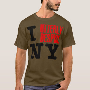 Camiseta Desprezo totalmente Nova Iorque