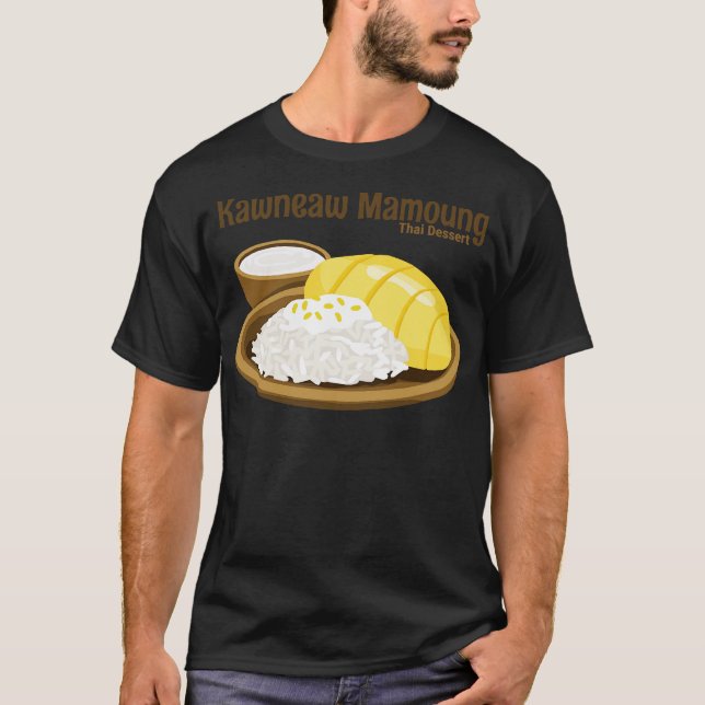 Camiseta Dessert Tailandês Delicioso (Frente)