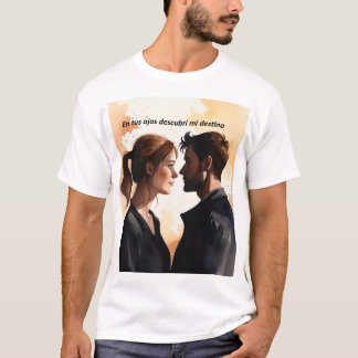 Camiseta Destellos de Miradas: Ilustración en Acuarela que 