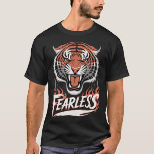 Camiseta Destemido Como um Tigre