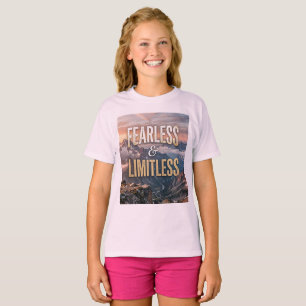 Camiseta Destemido e Ilimitado