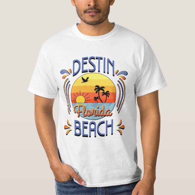 Camiseta Destin Beach, Florida (Frente)