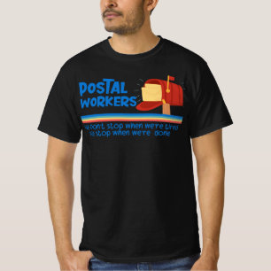 Camiseta Destinatários do Empregado Postal: Principais Sou