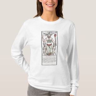 Camiseta Destino, cartão de tarot, francês