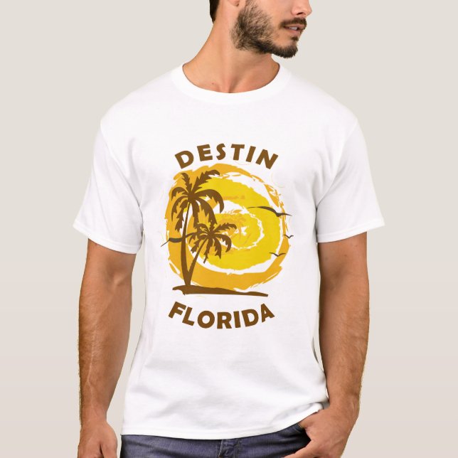 Camiseta Destino de Verão - Flórida (Frente)