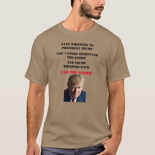 CAMISETA DESTINO DOS SUSPEITOS AO PRESIDENTE TRUMP (Frente)
