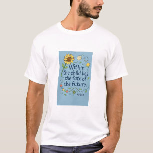 Camiseta Destino e futuro T básico masculino