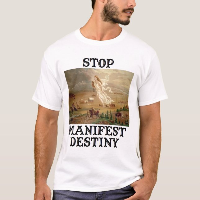 Camiseta Destino manifesto (Frente)