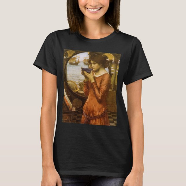 Camiseta Destino por John William Waterhouse (Frente)