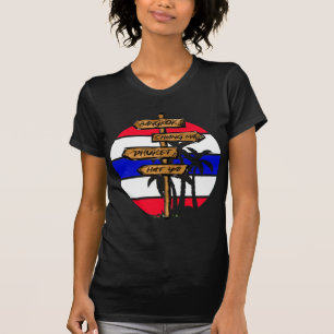 Camiseta Destinos da Tailândia - Bangkok Chiang Mai Phuket
