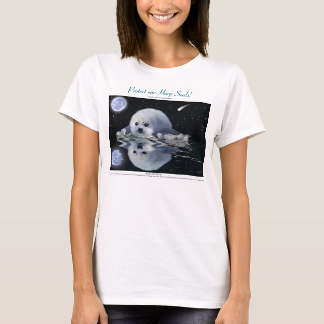 Camiseta "DESTINY" Art & Story HARP SEAL T-shirts (Frente)