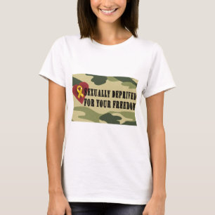 Camiseta Destituído sexual para sua liberdade