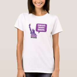 Camiseta Destituir Condenar Remover