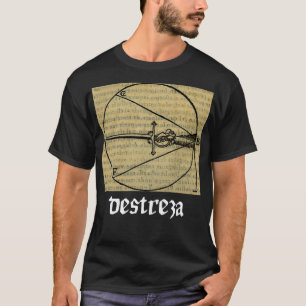 Camiseta Destreza Carranza Rapier Plate Europeu Histórica