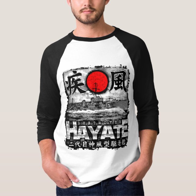 Camiseta Destroyer Hayate (Frente)