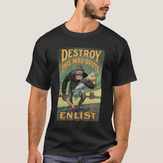 Camiseta Destrua este Mad Brute Vintage