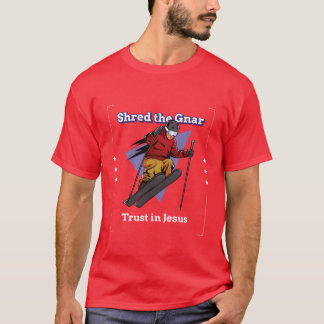 Camiseta Destrua o Gnarrust em Jesus engraçado