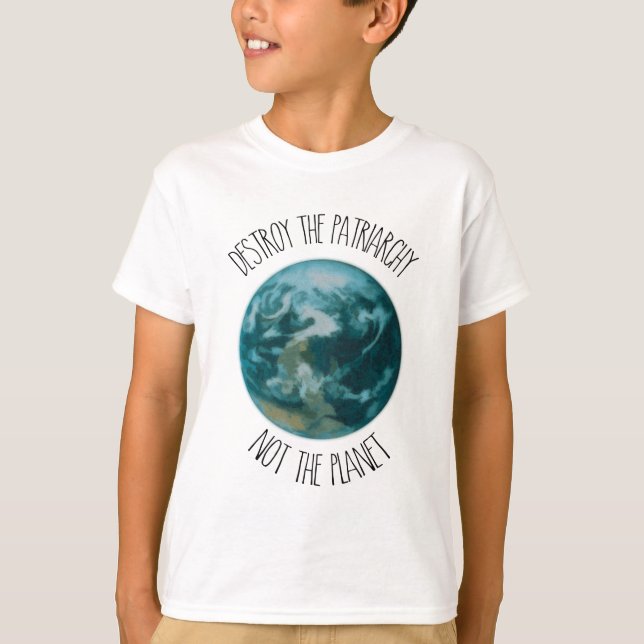 Camiseta Destrua o Patriarcado Feminista (Frente)