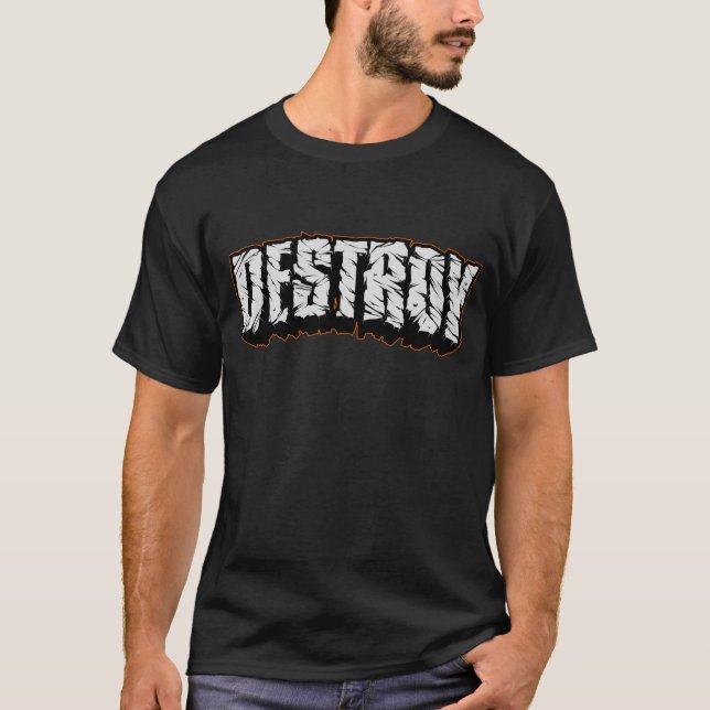 Camiseta destruição (Frente)
