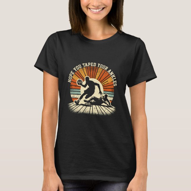 Camiseta Destruidor de Tornozelo - Desafio Dinâmico de Basq (Frente)
