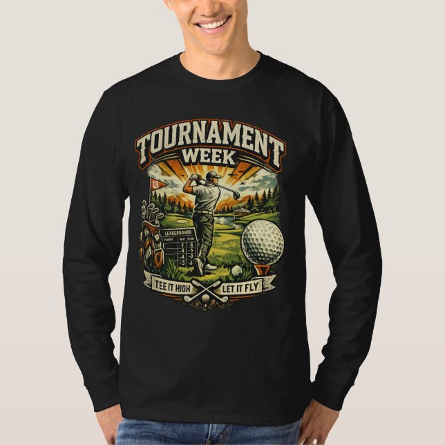 Camiseta Destruidora de Chave do Torneio Semana (Frente)